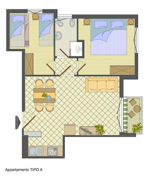 Ferienwohnung Residenza Mazzanti - Agenzia Cocal Caorle Exterior foto